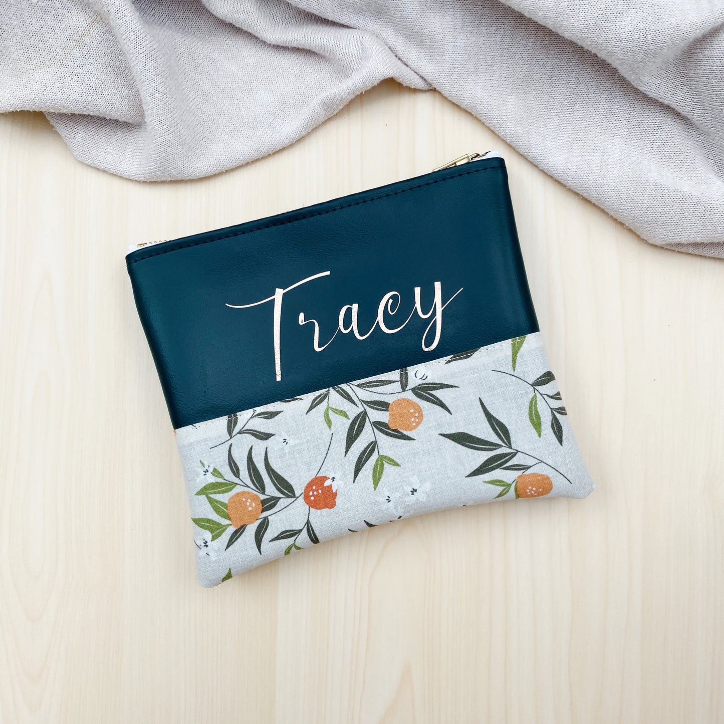 Design Your Pouch with Calligraphy - 7 Inch