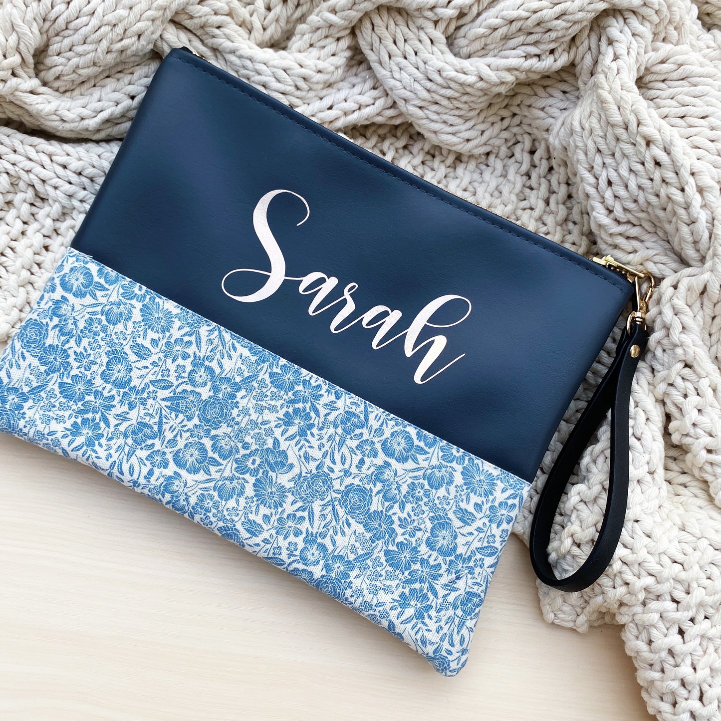 Design Your Pouch with Calligraphy - 9 Inch