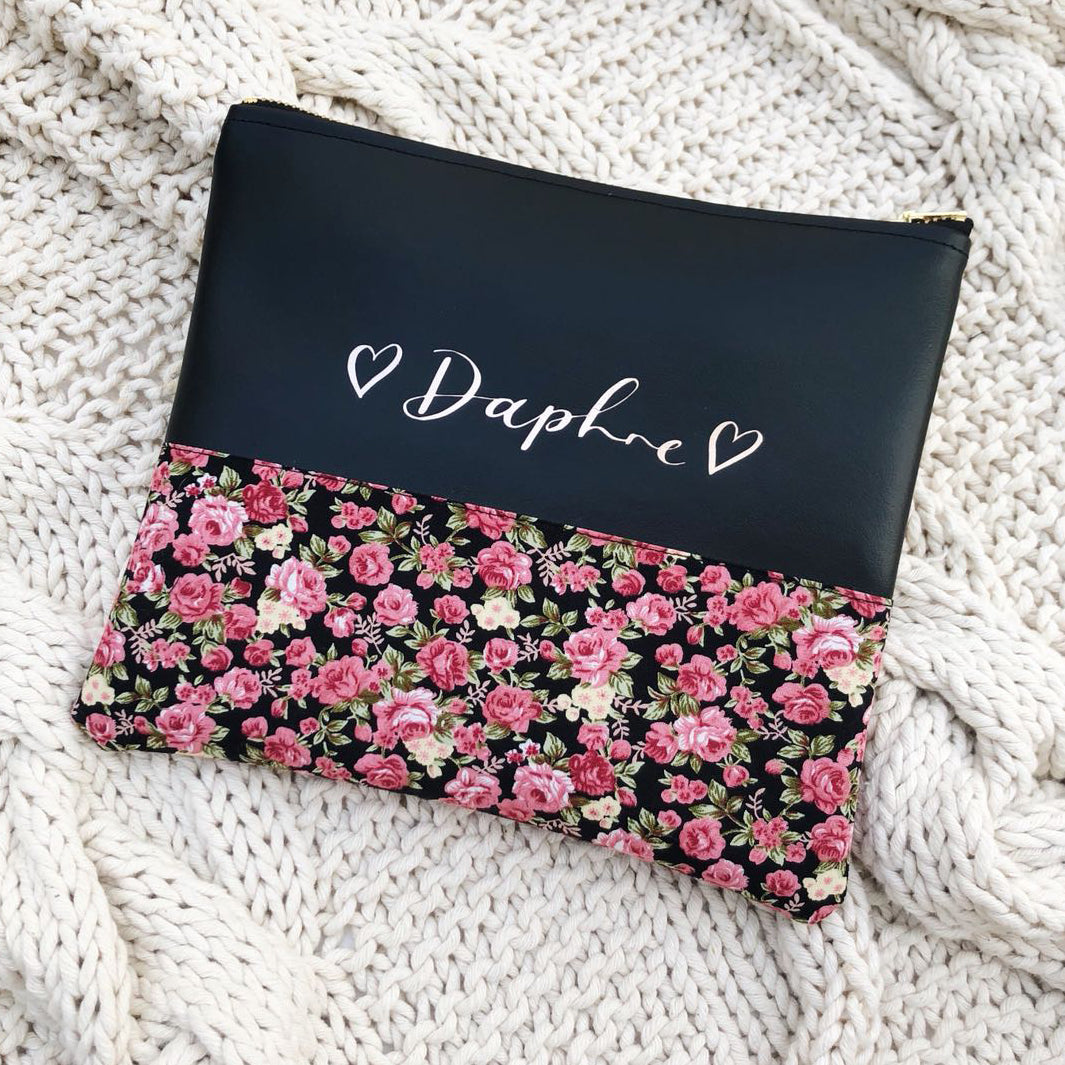 Design Your Pouch with Calligraphy - 9 Inch