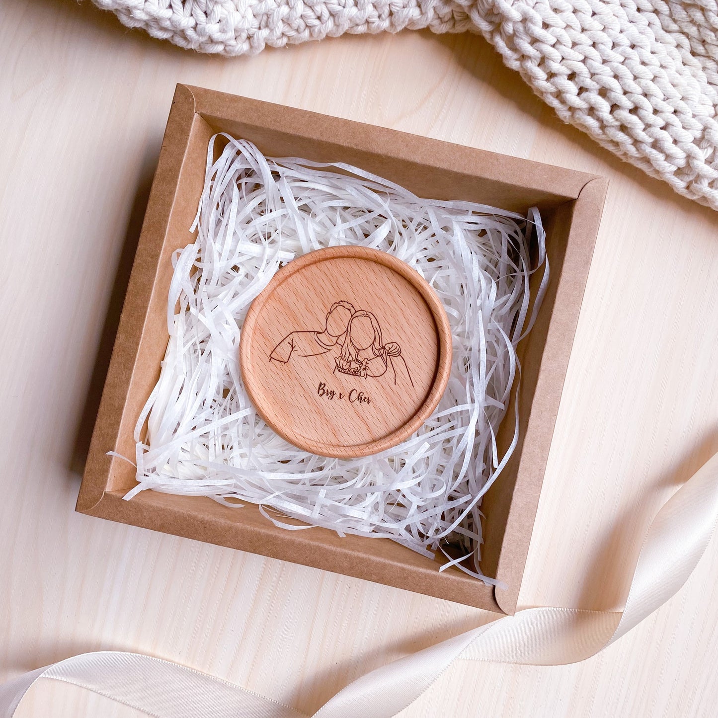 Custom Portrait Coaster