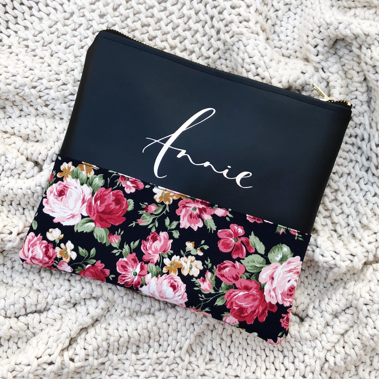 Design Your Pouch with Calligraphy - 9 Inch
