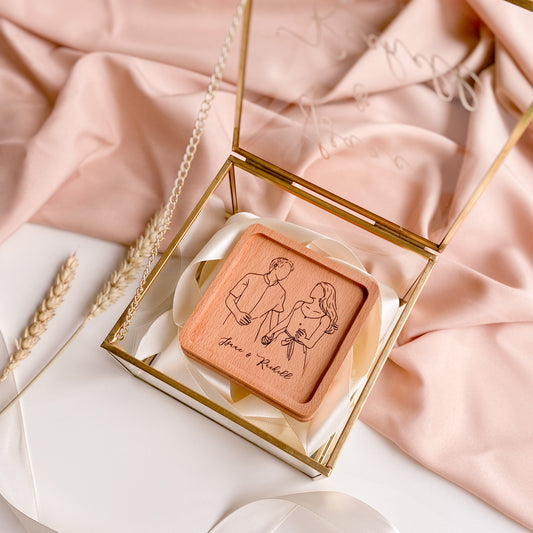Keepsake Glass box