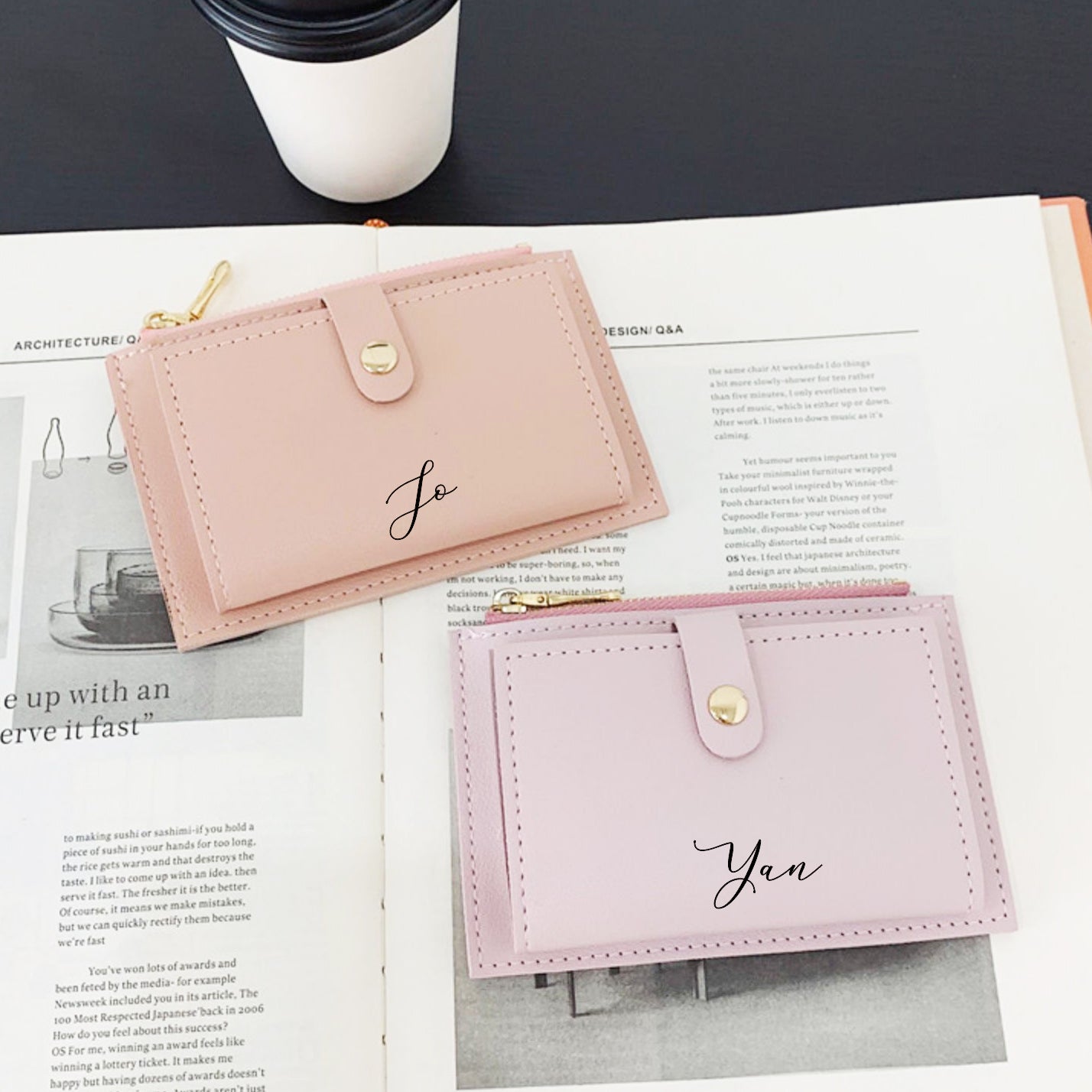 Faux Leather Small Wallet