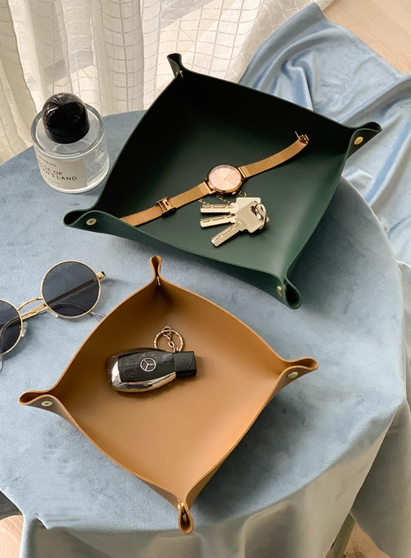 LUXE PU Leather Tray