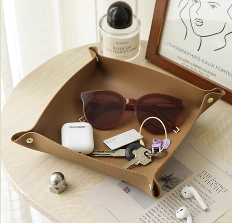 Luxe Leather Tray