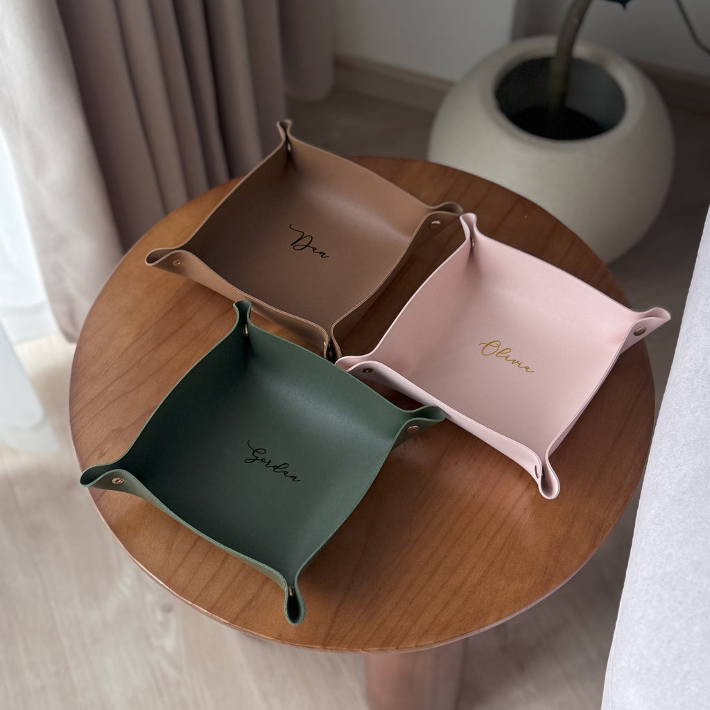 Luxe Leather Tray