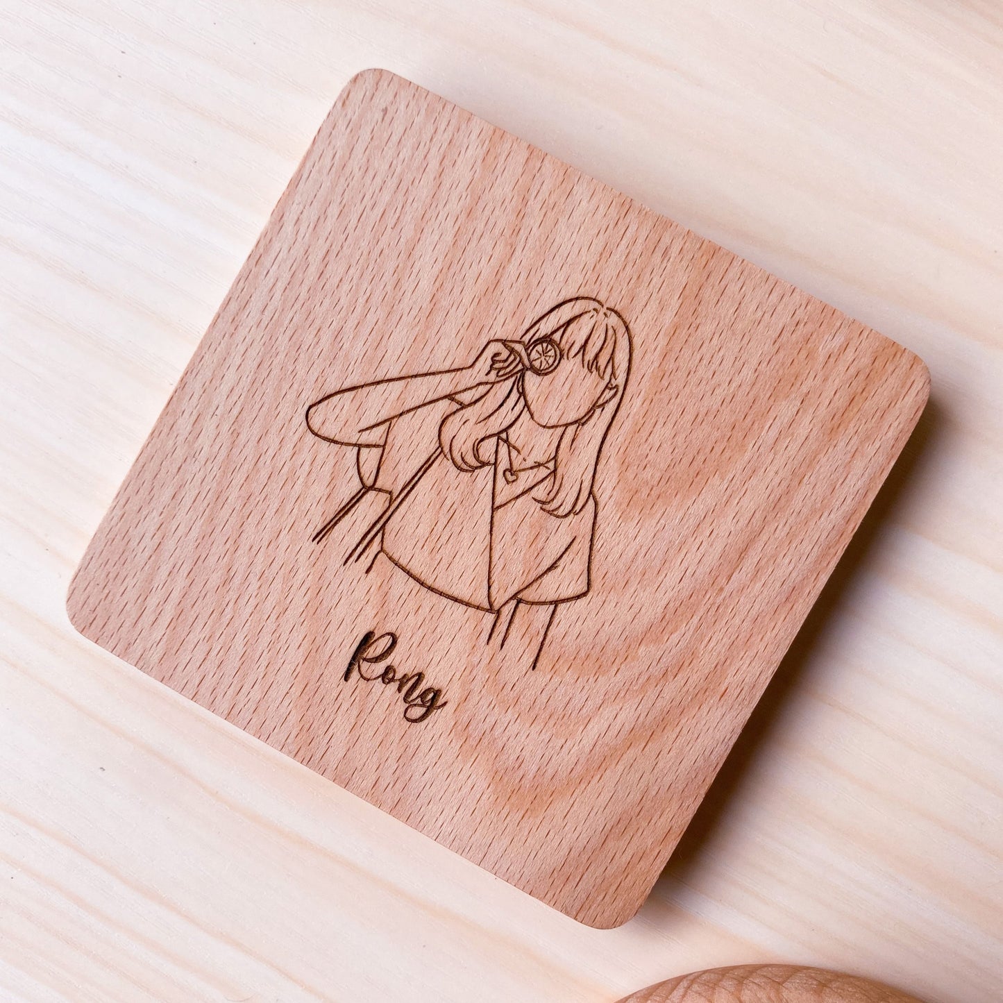 Custom Portrait Coaster