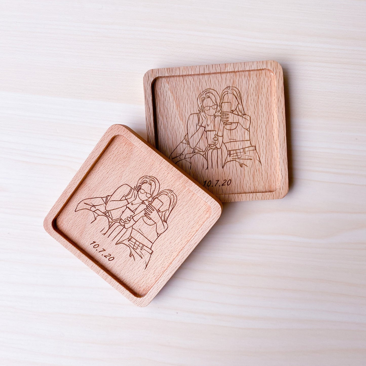 Custom Portrait Coaster