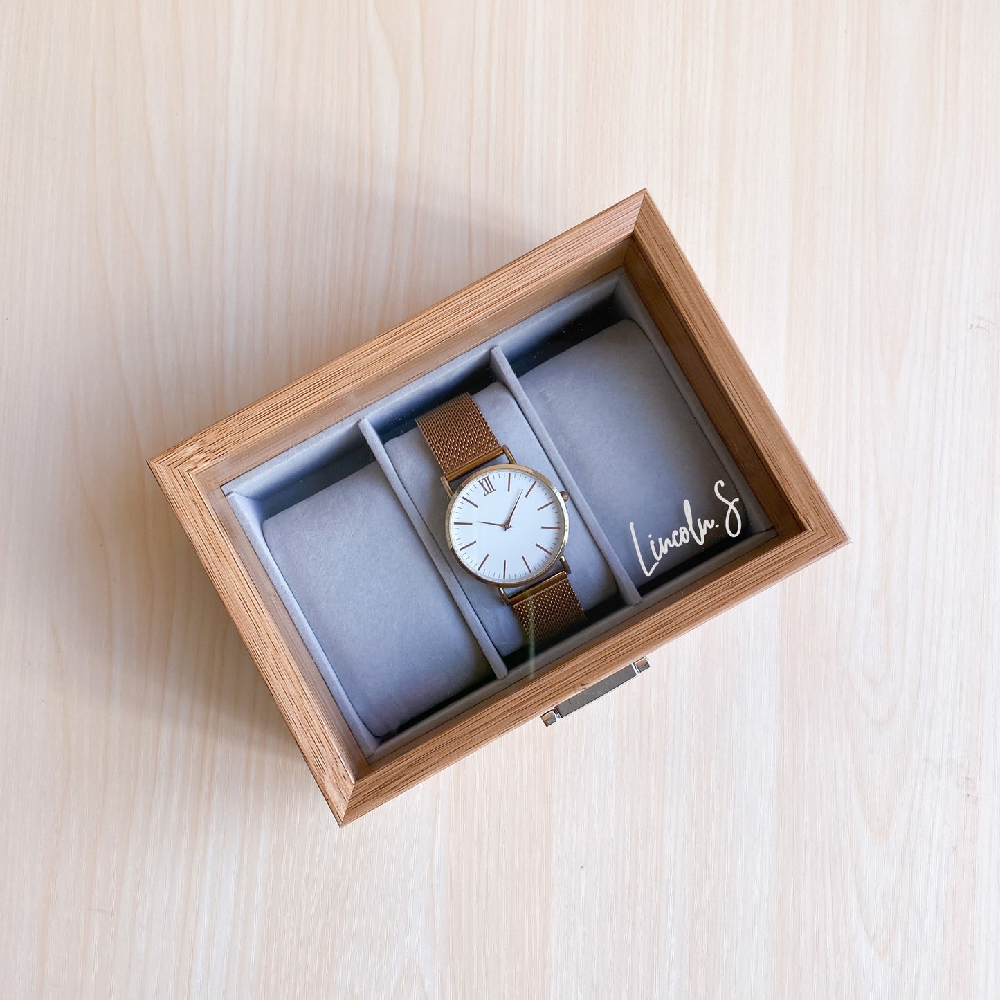 Woody Watch Box