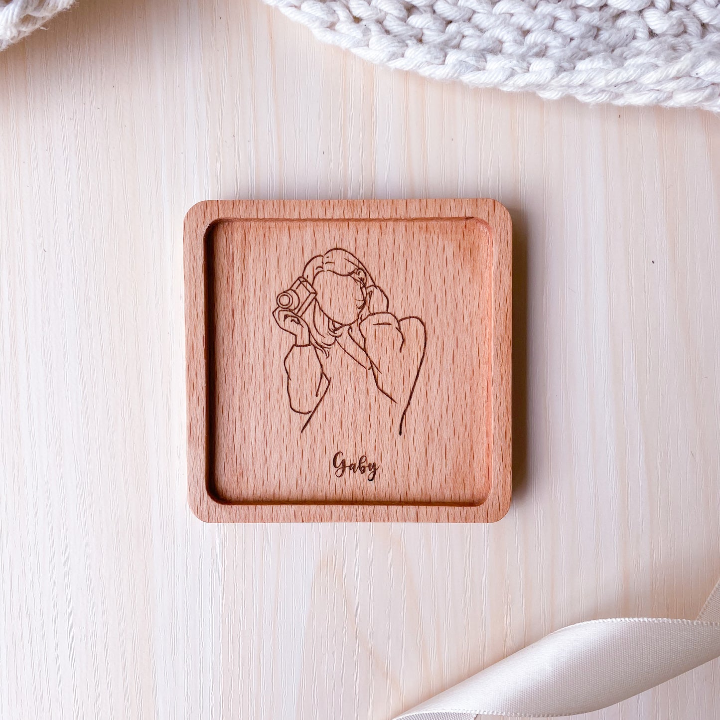 Custom Portrait Coaster