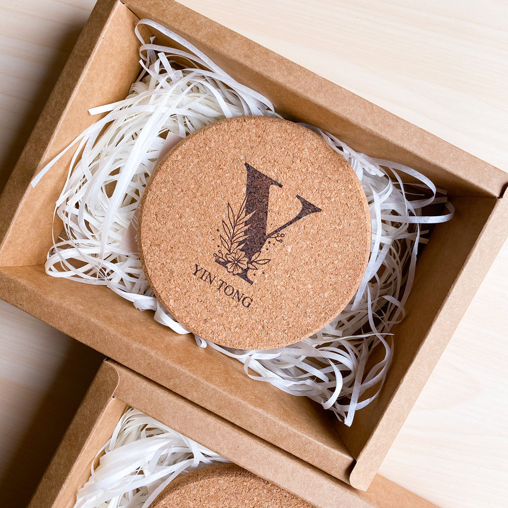 Cork Engraved Coaster