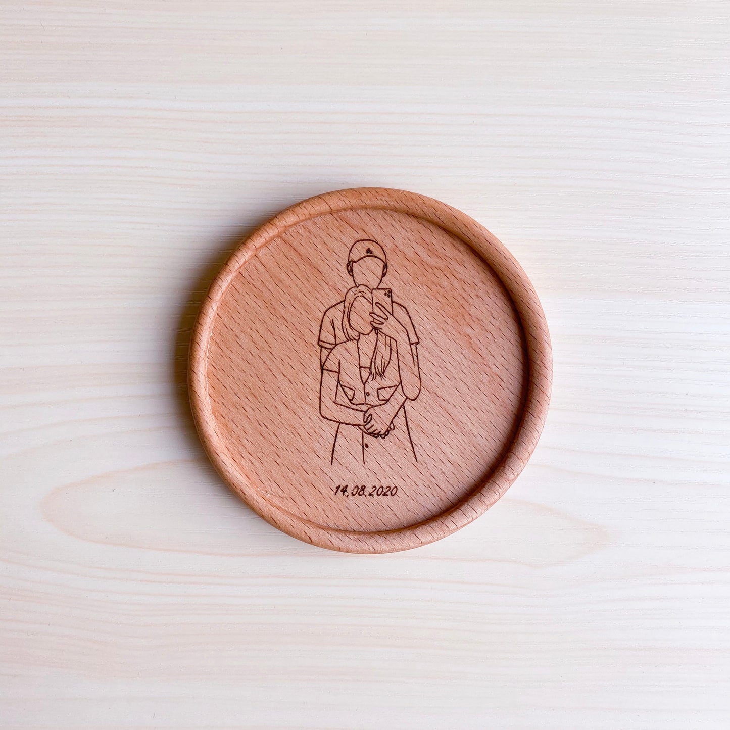 Custom Portrait Coaster