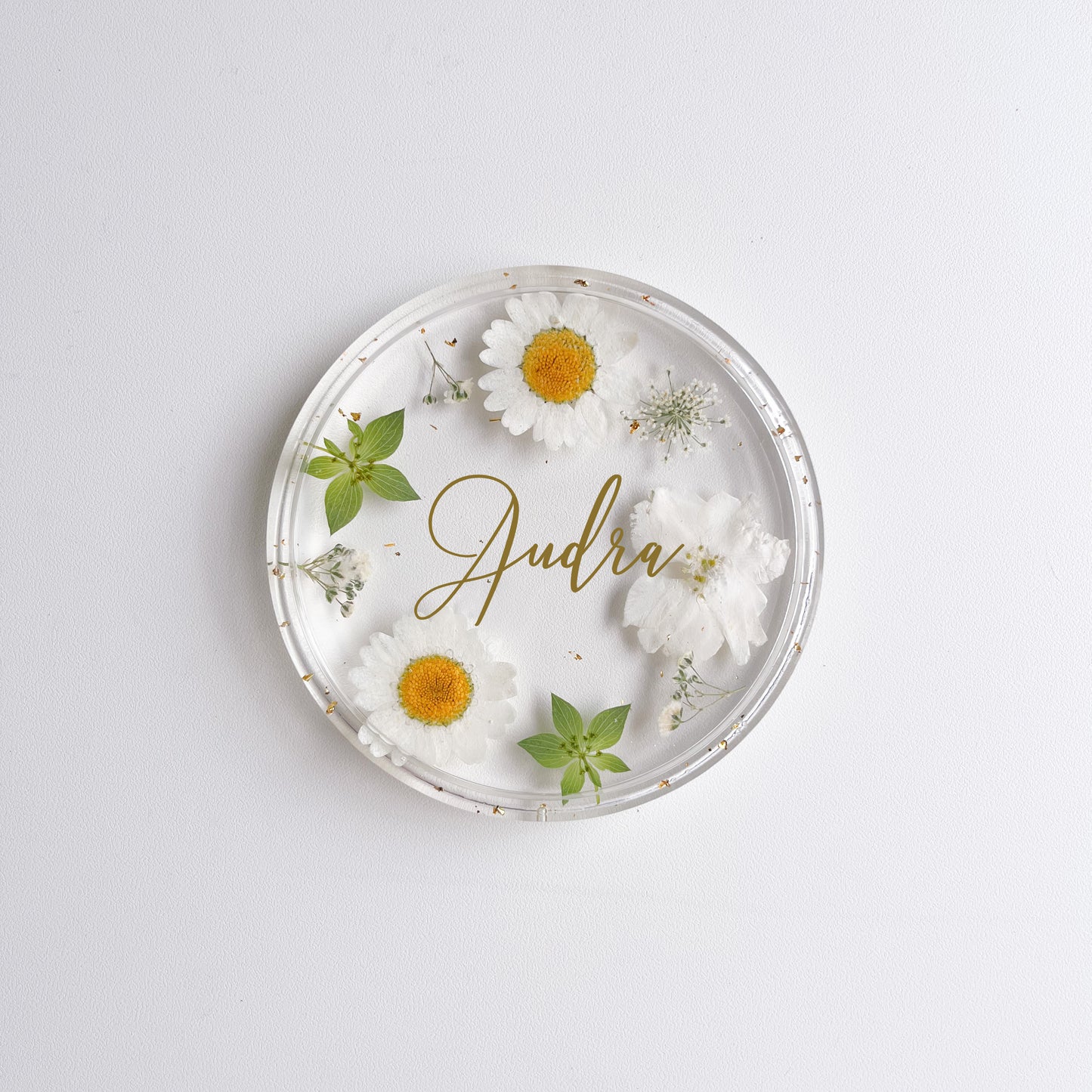 [NEW]White Daisy Fleur Jewellery Tray